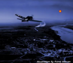 Fireball Maneuvered Above the Hanford Atomic Plant During World War II